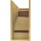 Ekena Millwork 12"W x 36"D x 24"H Classic Mayflower Rough Cedar Woodgrain TimberThane Corbel, Primed Tan CORUR12X36X24MAYRCPR - alternate 3